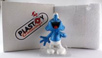Les Schtroumpfs - Figurine Résine Collectoys N° 152 - Schtroumpf Moqueur Neuf Boite Blanche