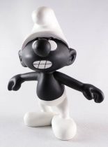 Les Schtroumpfs - Figurine Résine Collectoys N° 155 - Schtroumpf Noir Neuf Boite Blanche