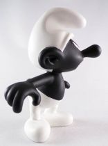 Les Schtroumpfs - Figurine Résine Collectoys N° 155 - Schtroumpf Noir Neuf Boite Blanche
