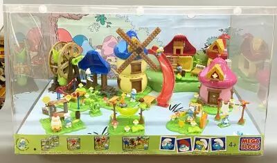 Les Schtroumpfs - Mega Bloks - Pr�sentoir Promo de Magasin (2010)