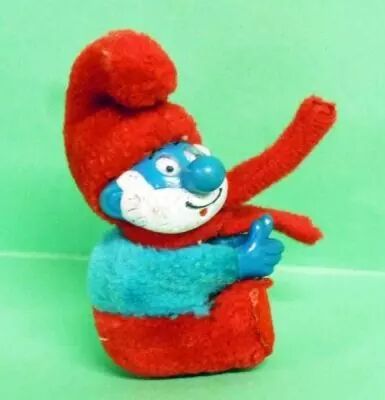 Les Schtroumpfs - Peluche � pince - Grand Schtroumpf