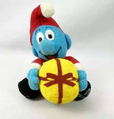 Les Schtroumpfs - Peluche McDonald\'s (2000) - Schtroumpf de No�l
