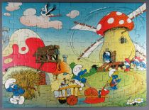 Les Schtroumpfs - Puzzle 100 pièces Ravensburger Réf 623 5 711 1 - Le Meunier