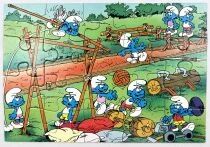 Les Schtroumpfs - Puzzles 2x20 pi&egrave;ces Ravensburger R&eacute;f 623 5 691 - Les Jeux Olympiques