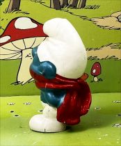 Les Schtroumpfs - Schleich - 20004 Schtroumpf frileux (cache nez rouge)
