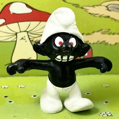 Les Schtroumpfs - Schleich - 20007 Schtroumpf noir (4�me �dition)