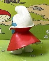 Les Schtroumpfs - Schleich - 20008 Schtroumpf Conspirateur (Manteau Doublure Blanche)