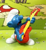 Les Schtroumpfs - Schleich - 20023 Schtroumpf guitare basse