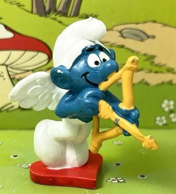 Les Schtroumpfs - Schleich - 20111 Schtroumpf amour Cupidon
