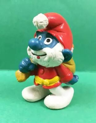 Les Schtroumpfs - Schleich - 20124 Grand Schtroumpf P�re No�l (W.Berrie/Hong Kong)
