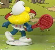 Les Schtroumpfs - Schleich - 20135 Schtroumpfette tennis (Made in Portugal)