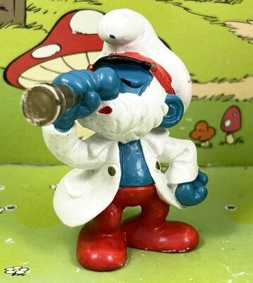 Les Schtroumpfs - Schleich - 20141 Grand Schtroumpf capitaine