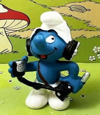 Les Schtroumpfs - Schleich - 20143 Schtroumpf Radio Cibie (Made in China)