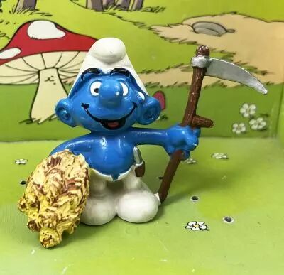 Les Schtroumpfs - Schleich - 20145 Schtroumpf Moissonneur