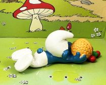 Les Schtroumpfs - Schleich - 20161 Schtroumpf chutant avec panier de fruits