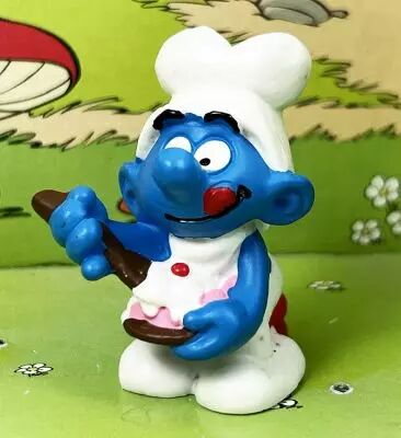Les Schtroumpfs - Schleich - 20165 Schtroumpf gourmand (Made in China)