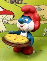 Les Schtroumpfs - Schleich - 20180 Grand Schtroumpf pizza