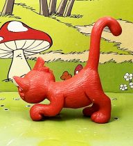 Les Schtroumpfs - Schleich - 20411 Azrael (coupure à l\'oreille)