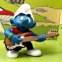 Les Schtroumpfs - Schleich - 20450 Schtroumpf bassiste