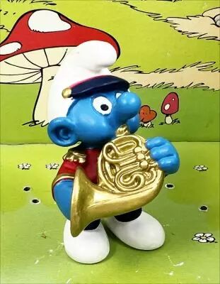 Les Schtroumpfs - Schleich - 20483 Schtroumpf fanfare joueur de cor