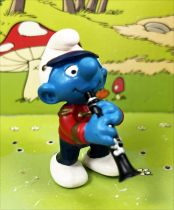 Les Schtroumpfs - Schleich - 20486 Schtroumpf fanfare joueur de clarinette
