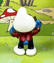 Les Schtroumpfs - Schleich - 20495 Schtroumpf fanfare joueur de la cymbale 