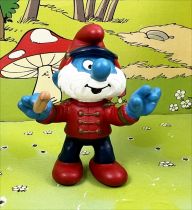 Les Schtroumpfs - Schleich - 20496 Grand Schtroumpf chef de fanfare