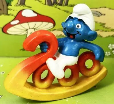 Les Schtroumpfs - Schleich - 20510 Schtroumpf du Mill�naire (2000)