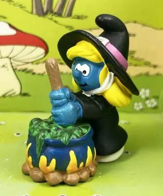 Les Schtroumpfs - Schleich - 20547 S�rie Halloween Schtroumpfette Sorci�re
