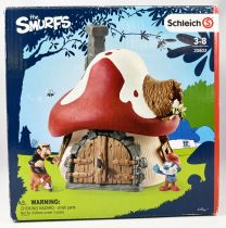 Les Schtroumpfs - Schleich - 20803 Grande Maison avec 2 Figurines