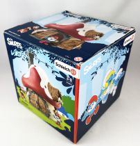 Les Schtroumpfs - Schleich - 20803 Grande Maison avec 2 Figurines