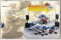 Les Schtroumpfs - Schleich - 40000 Set 40ème Anniversaire Groupe/Band