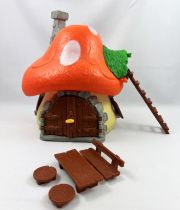 Les Schtroumpfs - Schleich - 40001 Schtroumpf Grande Maison (occasion avec accessoires)