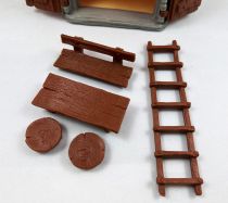 Les Schtroumpfs - Schleich - 40001 Schtroumpf Grande Maison (occasion avec accessoires)