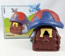 Les Schtroumpfs - Schleich - 40013 Petite Maison Schtroumpf Toit Bleu (Boite New Look)