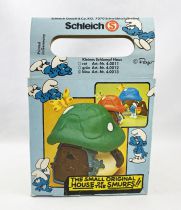 Les Schtroumpfs - Schleich - 40013 Petite Maison Schtroumpf Toit Bleu (neuve en boite)