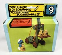 Les Schtroumpfs - Schleich - 40110 Chariot Elévateur - Super Accessoire N°9 (en boite)