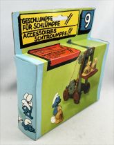 Les Schtroumpfs - Schleich - 40110 Chariot Elévateur - Super Accessoire N°9 (en boite)