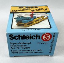 Les Schtroumpfs - Schleich - 40201 Schtroumpf avec luge (neuf en boite)