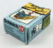 Les Schtroumpfs - Schleich - 40201 Schtroumpf avec luge (neuf en boite)