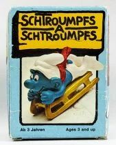 Les Schtroumpfs - Schleich - 40201 Schtroumpf avec luge (neuf en boite)