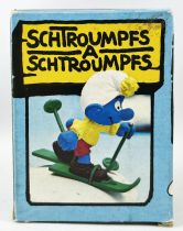 Les Schtroumpfs - Schleich - 40205 Schtroumpf skieur (neuf en boite)