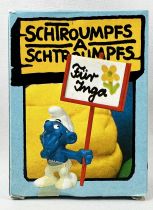 Les Schtroumpfs - Schleich - 40208 Schtroumpf Porte Message (neuf en boite)