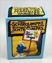 Les Schtroumpfs - Schleich - 40208 Schtroumpf Porte Message (neuf en boite)