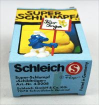 Les Schtroumpfs - Schleich - 40208 Schtroumpf Porte Message (neuf en boite)