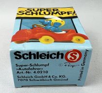 Les Schtroumpfs - Schleich - 40210 Schtroumpf en Voiture Rouge (Neuf en Boite)