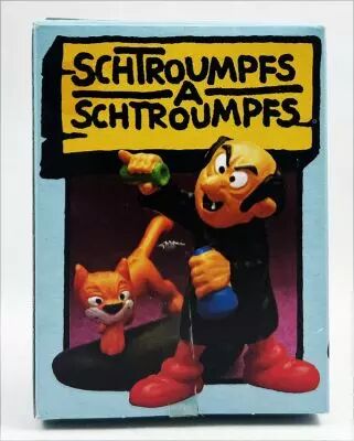 Les Schtroumpfs - Schleich - 40211 Gargamel et Azrael (neuf en boite)