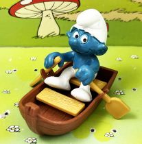 Les Schtroumpfs - Schleich - 40219 Schtroumpf en barque