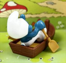 Les Schtroumpfs - Schleich - 40219 Schtroumpf en barque