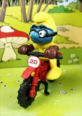 Les Schtroumpfs - Schleich - 40231 Schtroumpf Motorcross